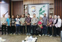 Polda Malut dan Dosen Unkhair Bahas Penguatan Kamtibmas