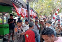 Pemkab Sula Tertibkan PKL Buah di Trotoar dan Taman Kota Sanana