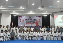 Diklat Pelatih Pengprov TI Maluku Utara Periode 2026–2030 Dibuka