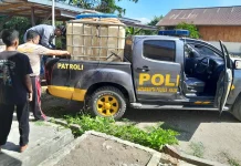 Mobil Patroli Dimodifikasi jadi Kendaraan Siaga Karhutla di Haltim