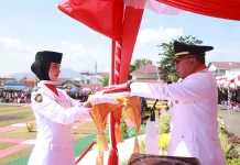 Wali Kota Ternate Pimpin Upacara HUT Kemerdekaan RI