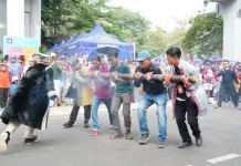 Bambu Gila Maluku Utara Memukau Pesta Rakyat HUT ke-81 RI di TMII Jakarta