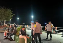 Polsek Kawasan Pelabuhan Ahmad Yani Intensifkan Patroli Cipta Kondisi