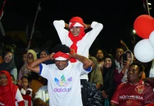 Sederhana dengan Swadaya, Perayaan HUT ke-81 RI di Rum Tetap Meriah