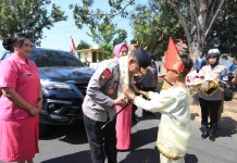 Kunjungi Halbar, Kapolda Malut Tekankan Profesionalisme dan Pencegahan Miras