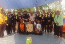 Wagub Malut Kunjungi Kontingen Jamnas XII Langsung di Lokasi Perkemahan