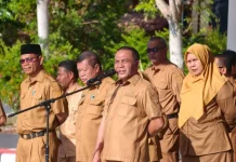 Pimpin Apel, Wabup Halteng Minta Perangkat Daerah Percepat Kinerja