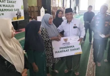 Baznas Ternate Salurkan Bantuan Konsumtif pada 670 Warga