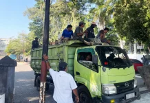 DLH Ternate Siagakan Petugas Kebersihan di Benteng Oranje