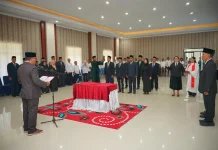 Pemprov Malut Perkuat Tata Kelola Kehutanan dan Pelayanan, 10 Pejabat Dilantik