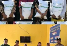 Pastikan Tepat Sasaran, Kodim 1514/Morotai Kawal Distribusi Bantuan Beras Bulog