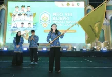Gubernur Sherly Terima Pataka MTQ KORPRI, Maluku Utara Jadi Tuan Rumah 2028
