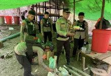 Polisi Bongkar Lokasi Penyulingan Miras Tradisional di Halteng