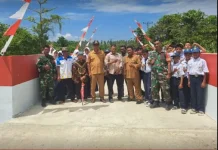Jembatan Armco Desa Maidi Rampung, Mobilitas Warga Kini Lebih Mudah