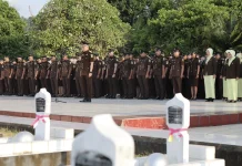 Sambut Harla Ke-80, Kejati Malut Gelar Ziarah TMP Banau Ternate