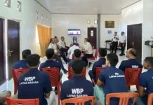 Puluhan Warga Binaan Lapas Sanana Diusulkan Dapat PB dan CB