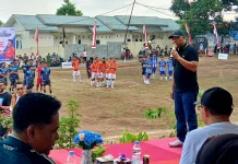 Wawali Ternate Resmi Buka Turnamen Gawang Sedang