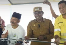 Wabup Halut Hadiri Panen Raya Ikan Nila Sadakah Farm