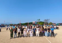 Pertandingan Mini Soccer Pemdes CUP III Desa Bajo Rasmi di Helat