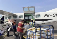 Perdana, BNPB Kerahkan Pesawat Tebar 1 Ton Garam untuk Modifikasi Cuaca di Malut