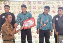Personel Samapta Sabet Juara 1 Kejurda Pencak Silat Gubernur Malut
