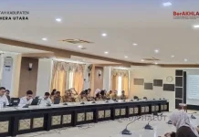 Pemkab Halmahera Utara Ikuti Evaluasi SPIP oleh BPKP Malut