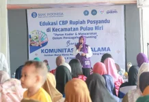BI Malut Edukasi CBP Rupiah dan Pencegahan Stunting