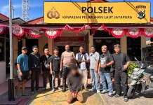 Buron Kasus Penganiayaan, Diamankan Tim Resmob Polresta Tidore di Jayapura