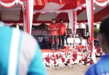 Haornas ke-43, Wagub Sarbin Ajak Masyarakat Aktif Berolahraga