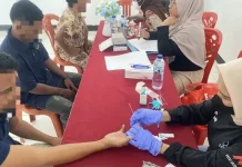 Lapas Sanana Gelar Sosialisasi dan Screening Kesehatan bagi Warga Binaan