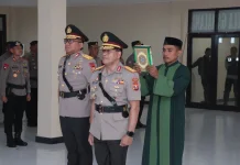 Kapolda Pimpin Sertijab Wakapolda, Dirreskrimsus hingga Kapolres Haltim
