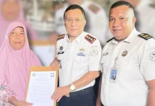 Rutan Ternate Gandeng Parada Collection Latih Warga Binaan Daur Ulang