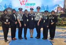 Iptu Masqun, Polwan Maluku Utara Ikuti Forum Dunia IAWP 2026