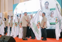 Wasekjen Lantik Bupati Kepulauan Sula Sebagai Ketua DPC HKTI