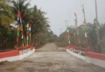 Jembatan Beton Garuda Wasileo Rampung, TNI dan Warga Bersinergi