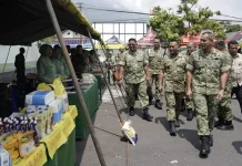 Korem 152/Baabullah Gelar Bazar Semarak HUT ke-81 TNI