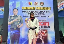 Polwan Polres Ternate Sabet Medali Emas Piala Panglima TNI 2026