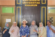 Zahira Asmal Perkuat Jejak Sejarah Ternate-Cape Town di Unkhair