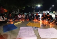 AJI Ternate Gelar Aksi Solidaritas dan Doa Bersama untuk 5 Jurnalis yang Hilang