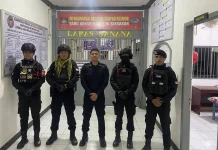 Patroli Malam Polres Sula Perkuat Keamanan Lapas Sanana