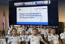 Lapas Ternate Ikuti Rapat Evaluasi Bersama Kakanwil Ditjenpas Maluku Utara