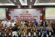 40 Kepsek Ikut Pelatihan Nilai Juang 1945, AKA: Kunci Bangun Karakter Siswa