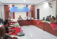 Polres Sula Lakukan Monev terkait Zona Integritas