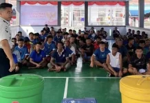 Rutan Soasiu Edukasi Warga Binaan tentang Pemilahan Sampah