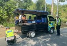 Satlantas Polres Sula Tertibkan Mobil Knalpot Brong dan Saonsistem Modifikasi