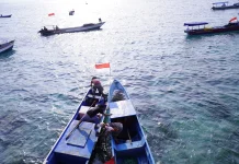 Sambut HUT ke-81 TNI, Kodim Tidore Gelar Lomba Mancing di Pantai Tugulufa
