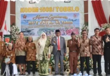 Syukuran HUT ke-81 TNI, Kodim 1508/Tobelo