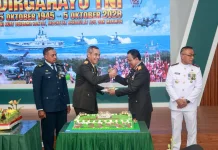 Wakapolda Maluku Utara Hadiri HUT ke-81 TNI, Tegaskan Soliditas TNI-Polri