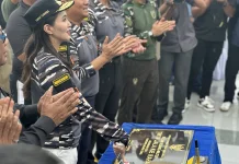 Kolam Renang Lanal Ternate Diresmikan, Gubernur Sherly