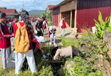 Sat Samapta Polres Haltim Gelar Gerakan Indonesia Asri